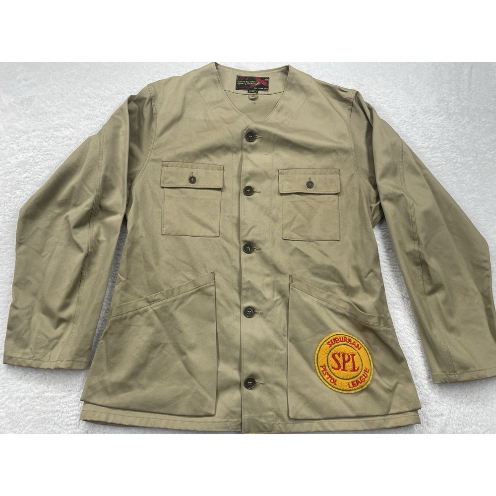 10-X SHOOTING JACKET SUBURBAN PISTOL LEAGUE‎ PATCHES c.1960's